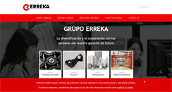 Desktop Screenshot of erreka.com